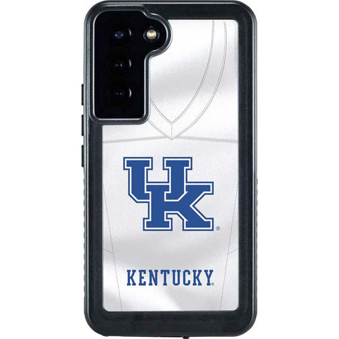 University of Kentucky White Jersey Galaxy S24 Plus Waterproof Case